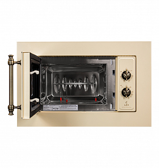 картинка Микроволновая печь Lex BIMO 20.01 C IVORY слоновая кость 