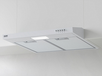 картинка Кухонная вытяжка Krona JESSICA SLIM 600 WHITE PUSH BUTTON 