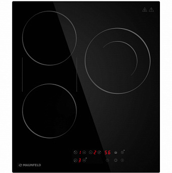 картинка Электрическая варочная панель Maunfeld CVCE453BDBK 