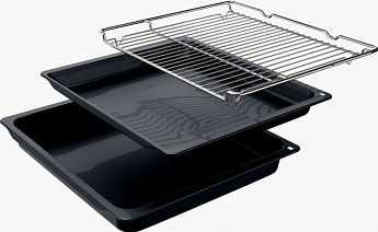 картинка Электрический духовой шкаф Bosch HJA737BR0 нержавеющая сталь 