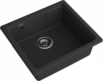 картинка |Discount| Кухонная мойка Granfest URBAN 4550 черный 