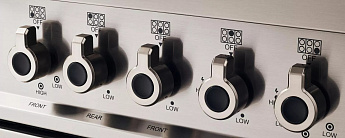 картинка Комбинированная кухонная плита Bertazzoni PRO96L1ENET чёрная 