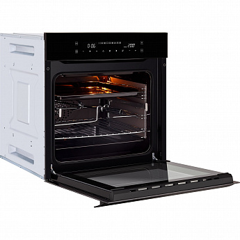 картинка Электрический духовой шкаф Hiberg VM 6192 B черный 