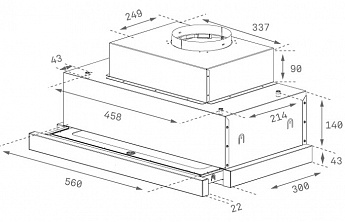 картинка Кухонная вытяжка Teka CNL 6815 PLUS SS 