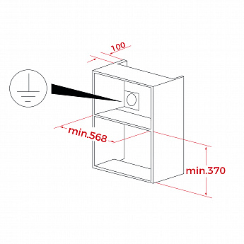 картинка Микроволновая печь Teka ML 8200 BIS NIGHT RIVER BLACK 