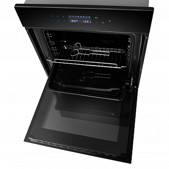 картинка |Discount| Духовой шкаф Maunfeld EOEC.566TB черный 