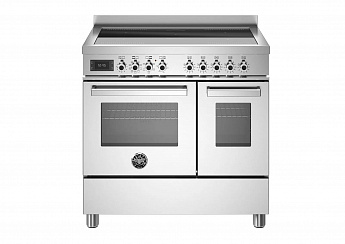 картинка Комбинированная кухонная плита Bertazzoni PRO95I2EXT нержавеющая сталь 
