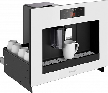 картинка Кофемашина Weissgauff WCMI-572 Touch Cappuccino белая 