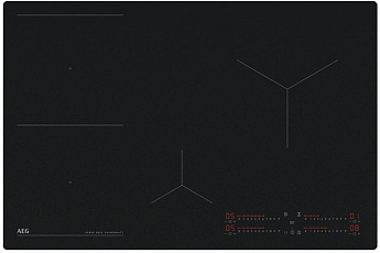 картинка Индукционная варочная панель Aeg TI84IB10IZ черный матовый 