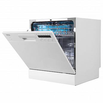 картинка Компактная посудомоечная машина Korting KDFM 25358 W 