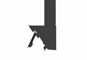 картинка Кухонная вытяжка наклонная Midea MH60AN364GB черная 