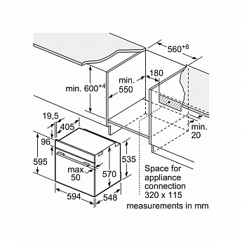 картинка Электрический духовой шкаф Bosch HJG852YT0T черный 