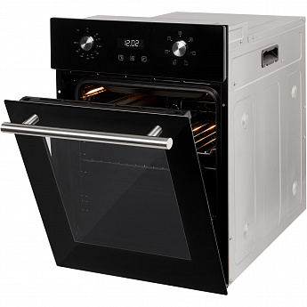 картинка Электрический духовой шкаф Hiberg VM 4260 B черный 