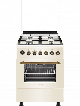 картинка Газовая кухонная плита Nord GE 6064 YR бежевый 