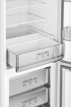 картинка Отдельностоящий холодильник Weissgauff WRK 185 Total NoFrost Inverter White 