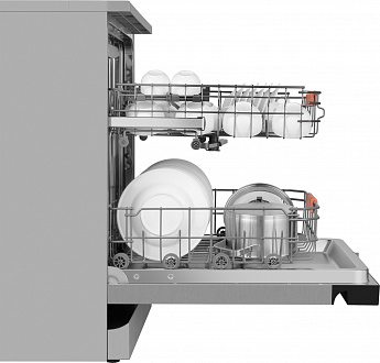 картинка Посудомоечная машина отдельностоящая Weissgauff DW 6038 X Inverter 