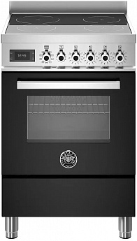 картинка Комбинированная кухонная плита Bertazzoni PRO64I1ENET чёрная 