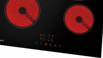 картинка Электрическая варочная панель Weissgauff HV 640 BKS 