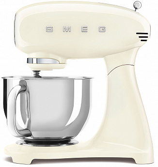 картинка Миксер планетарный Smeg SMF05CREU кремовый 
