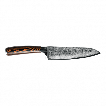 картинка Нож сантоку Omoikiri Damascus Suminagashi 