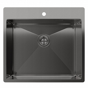 картинка Мойка для кухни Rivelato 5450  PVD black 