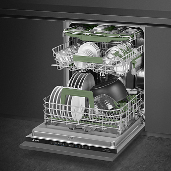 картинка Посудомоечная машина Smeg STL7332CL 
