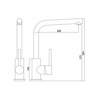 картинка Смеситель LONGRAN IMPACT LM2104 