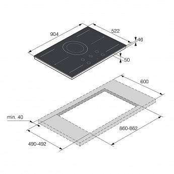 картинка Варочная панель Asko HID945MC 