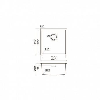 картинка Мойка Omoikiri TADZAVA 44-U/I ULTRA GM 