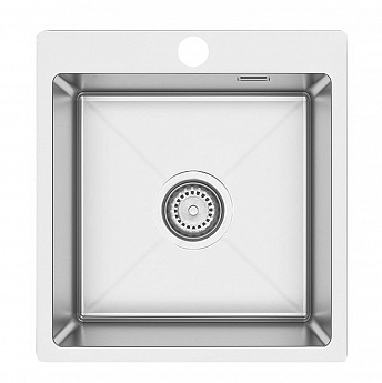 картинка Мойка для кухни Ukinox ПРАКТИКА PRB450.500 -GT10C 0CW & S с выпуском 