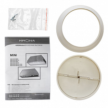 картинка Кухонная вытяжка Krona MINI 600 WHITE 