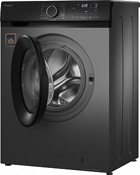 картинка Стиральная машина с паром Weissgauff WM 45106 Steam Grey 