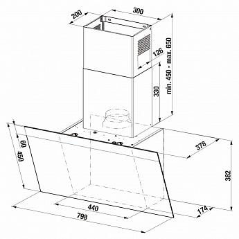 картинка Кухонная вытяжка Kuppersbusch DW 8500.1 S 