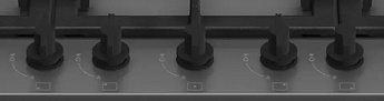 картинка Газовая варочная панель Bertazzoni P755CMODNE чёрный 
