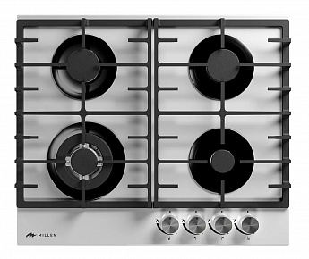 картинка Газ на стекле варочная панель MILLEN MGHG 601 WH 