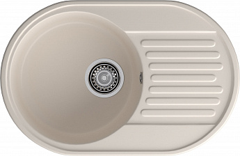 картинка Мойка для кухни Granfest-Quarz GF-Z18 белый 