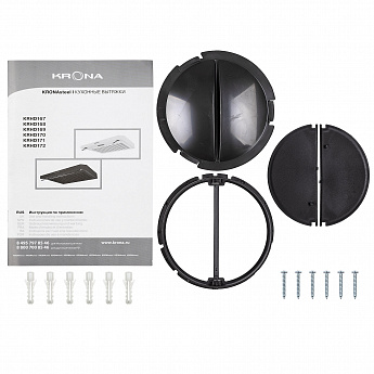 картинка Кухонная вытяжка Krona OSTEN 500 BLACK PB 