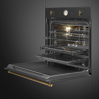 картинка Электрический духовой шкаф Smeg SFP805AO 