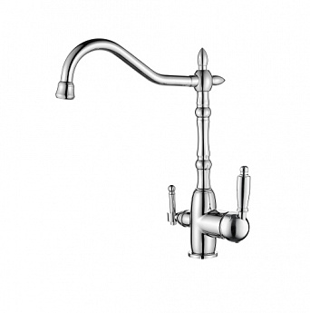 картинка Смеситель Ledeme L4555-3 хром 