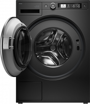 картинка Стиральная машина с паром Asko W5096RG черный графит 