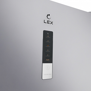 картинка Отдельностоящий холодильник Lex LKB201.2IXD 