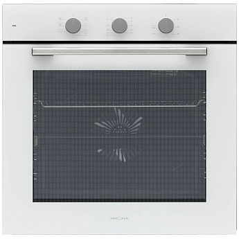 картинка Электрический духовой шкаф Krona ALPHA 60 WH белый 