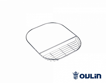 картинка Oulin корзинка решетка для колландера Ol-330-2L хром 