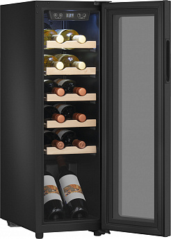 картинка Полувстраиваемый винный шкаф Weissgauff WWC-12 Compressor 