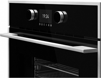 картинка Электрический духовой шкаф с функцией СВЧ Teka HLC 847 C BLACK-SS 