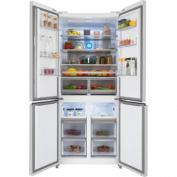 картинка Отдельностоящий холодильник Hiberg RFQ-600DX NFGW INVERTER 