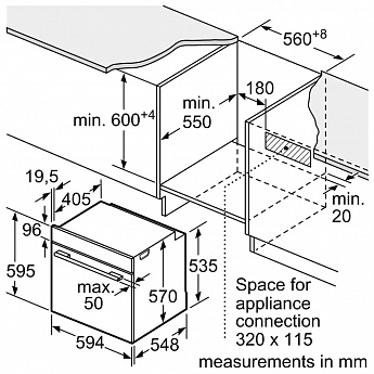 картинка Электрический духовой шкаф Bosch HJG852YS0 