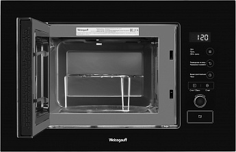 картинка Микроволновая печь встраиваемая Weissgauff BMWO-209 PDB черная 