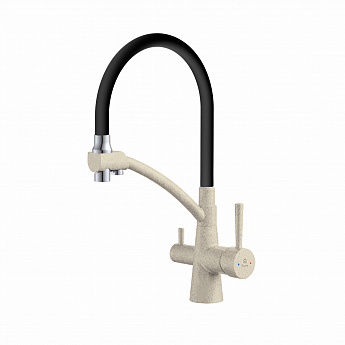 картинка Смеситель Gerdamix BROOKS (FL) black 