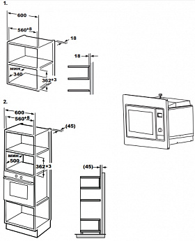 картинка Микроволновая печь Teka MWE 207 FL 